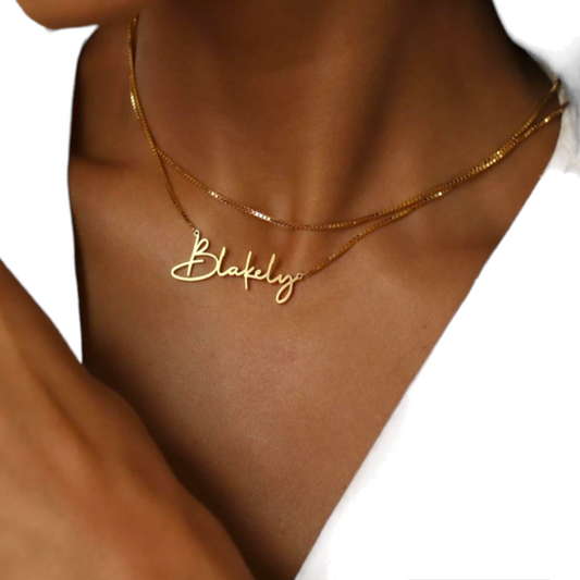 Personalized Milan Name Necklace