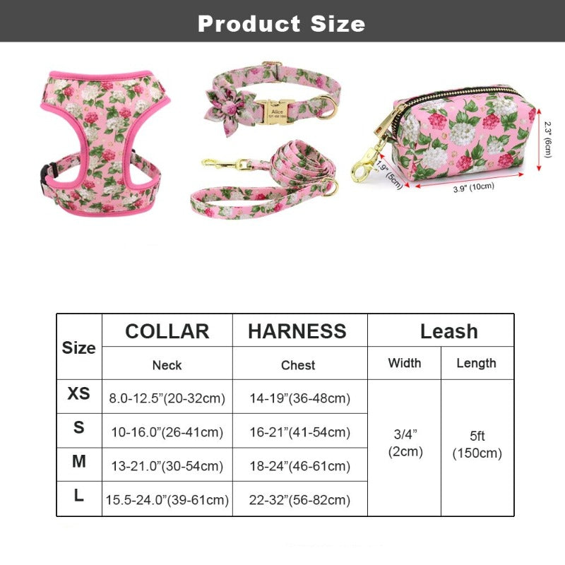 4-in-1 Dog Harness Ensemble
