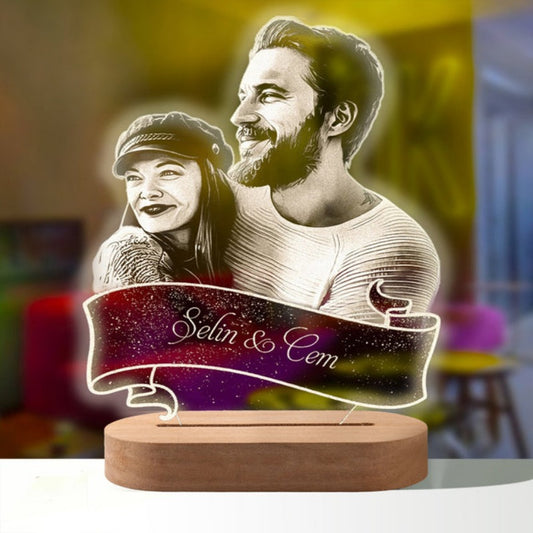 Personalized 3D Holographic Night Light