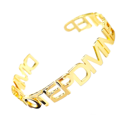 Gold Custom Name Bracelet