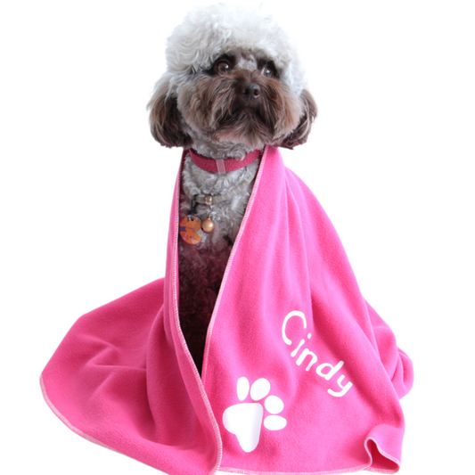 Personalized Snuggle Blanket for Pets