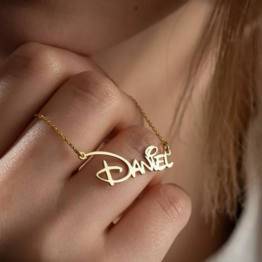 Personalized Disney & Mickey Necklace